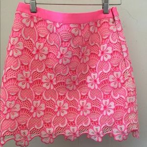 Ungaro lace mini skirt